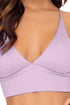 Luli Fama Orillas Del Mar Ribbed Banded X-Back Bikini Top